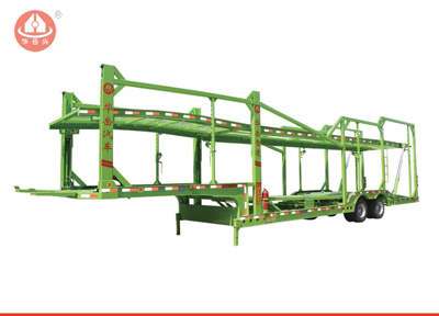 Vehicle transport semi trailer