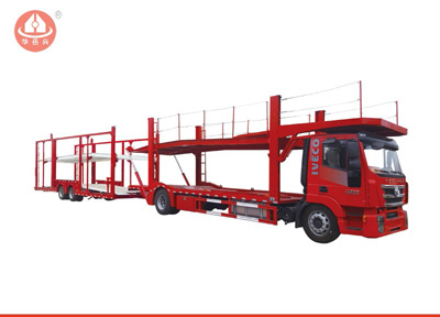 Vehicle transport semi trailer