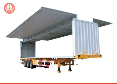 Spread wing van Semi Trailer