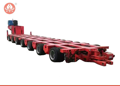 Multi axis hydraulic steering Semi Trailer